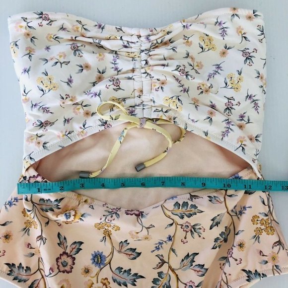 Billabong BNWT This Gypsy Cut Out One Piece Swimsuit Women's Size 12 RRP $120 - Picture 10 of 11